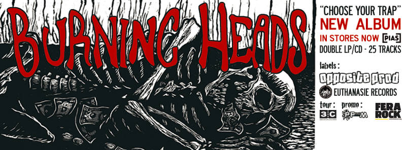 Erst im April 2015 haben Burning Heads ihr neues Album veröffentlicht. Dieses enthält geschlagene 25-Songs auf einer Doppel-LP!