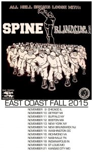 Blindside - Spine- USA Tour 2015