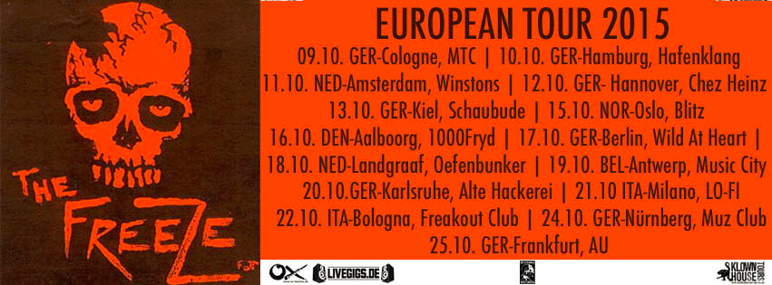 The Freeze - Euro Tour 2015