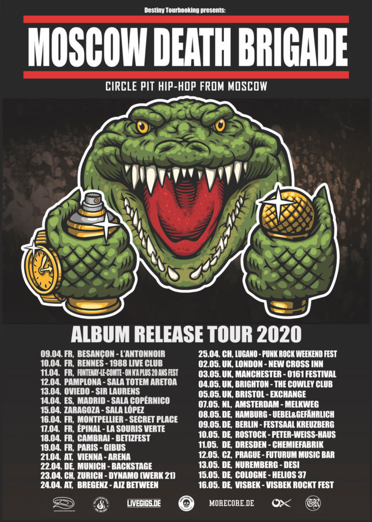 Moscow Death Brigade - Release-Tour 2020