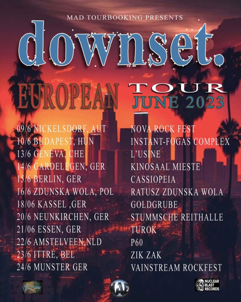 down european tour 2022