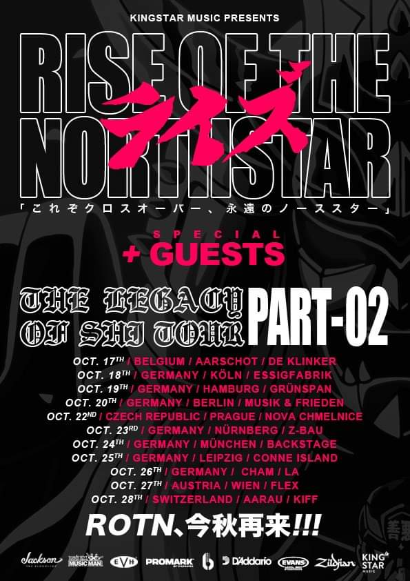 RISE OF THE NORTHSTAR im Herbst erneut auf Tour AWAY FROM LIFE