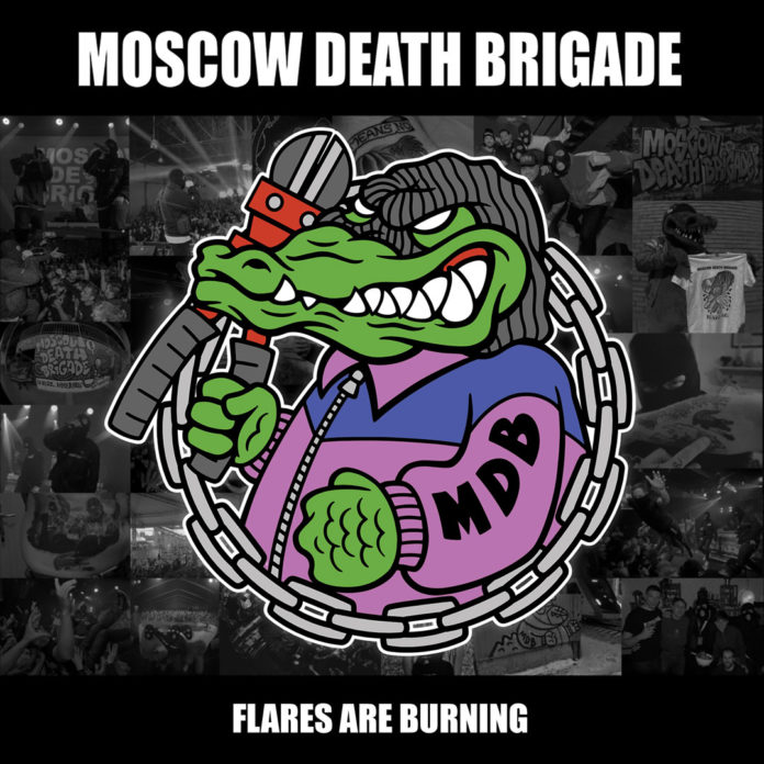 Moscow Death Brigade (Albumcover „Flares Are Burning“)