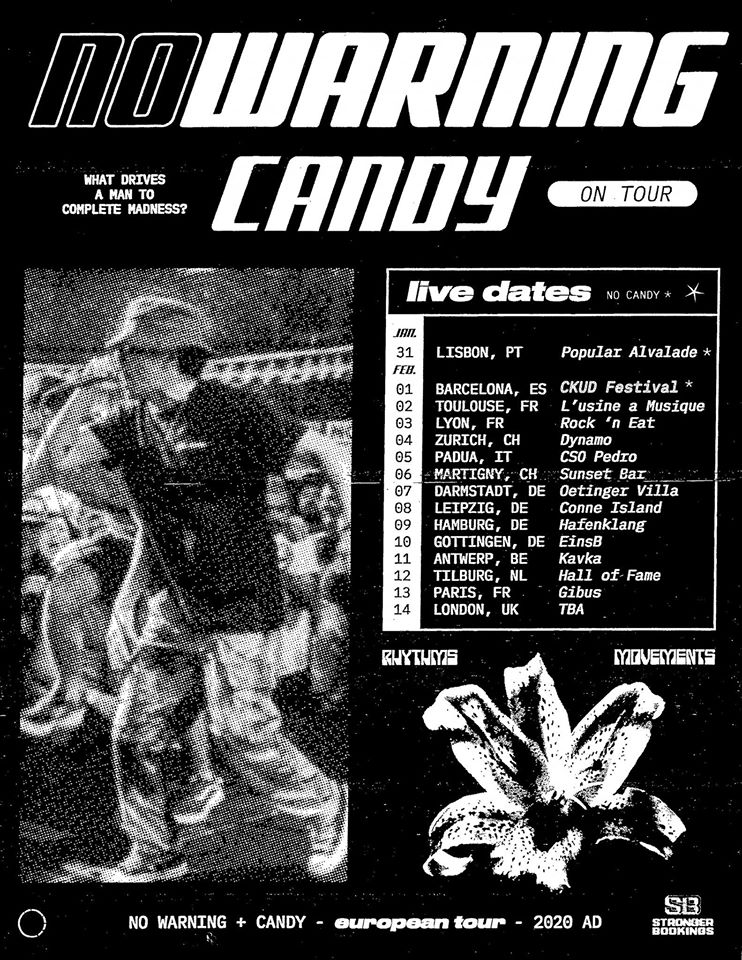 No Warning & Candy - Europa-Tour 2020