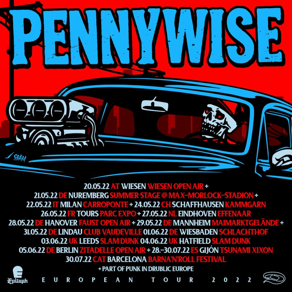 pennywise tour 2022 deutschland
