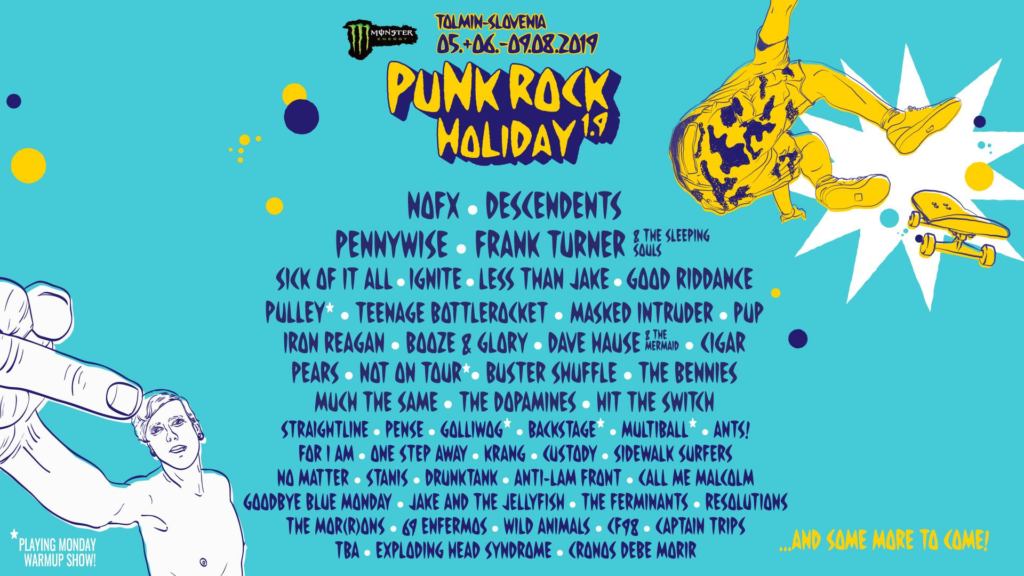 Punk Rock Holiday 2019 verkündet Line-Up: Alle Bands und Infos - AWAY ...