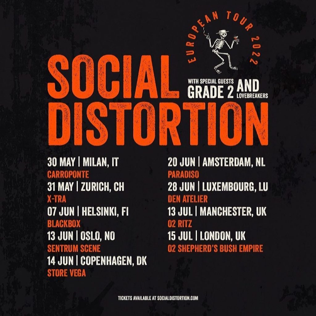 social distortion european tour