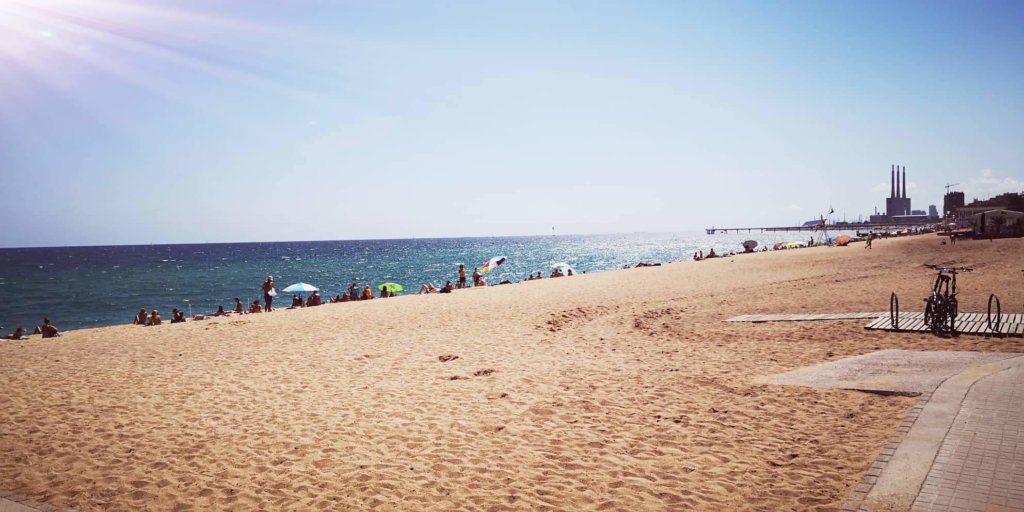 Strand von Badalona